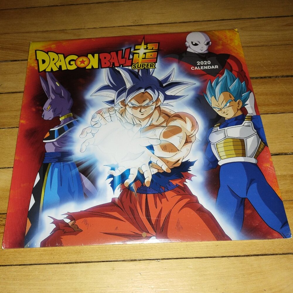2020 Dragon Ball Super a 16-Month Wall Calendar (unopened)